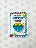 Class Valentine Pop it Party Favors, School Valentine Party Favor, Valentine Class Gift, Daycare Class Gift, Preschool Valentine, Fidget Toy