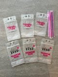 Valentines - Galentines Gang - party drink pouch - includes straw