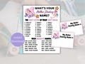 What's Your Roller Skating Name Game + Name Tags, Printable Skating Party Game, Roller Skating Name Generator, Skate Night Party Activity