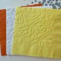 Daisy Napkins ~ Wildflowers ~ Embossed Paper Napkin ~ Wedding ~ Anniversary ~ Birthday ~ Bridal Shower ~ Luncheon ~ Beverage