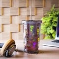 Sprunki Fun Characters Clear Acrylic Tumbler