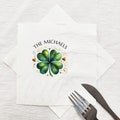 St Patrick's Day Shamrock Paper Napkins, Housewarming Gift Holiday, St Patrick's Day Party, Kitchen Decor Counter, Table Decorations