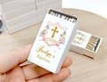 Baptism Match Boxes Favor/Unique Baptism Gift/Christening Favor/Holy Communion Favor/Mi Bautizo/Baptism Gift For Girl/Baptism Thank You Gift