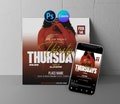 THIRSTY THURSDAY Flyer,Club Flyer, DIY Flyer Template Design, Event Flyer, Party Invitation Flyer, Stripper Party Flyer, Adult Party Flyer