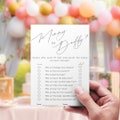 Mommy or Daddy Guess Who Said It Game, Mum or Dad Family Feud Bridal Shower, Minimalist Baby Shower Game, Instant Download Editable Games