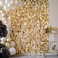 Champagne Gold Sequin Hanging Backdrop Decoration//Foil Curtain/Birthday Backdrop/Gold Birthday/ Wedding Reception/Photo Backdrop/Party Wall