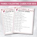 Valentine's Day Trivia Game | Valentine's Day Activity | Printable Valentine's Day Games | Valentines Party Game | Fun Valentine's Day Quiz