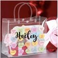 Personalized Valentine's Day Favor Bag - Valentine's Day Gift Bags - Galentine's Day - Valentine Party Favor- Conversation Hearts Bag