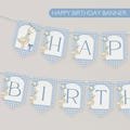 One Silly Goose First Birthday Party Sign Happy Birthday Banner Goose 1st Birthday Bunting Nursery Rhyme Birthday Party Bunting Decor
