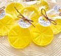 Scented Lemon Soap Bulk Favors - Bridal Shower Baby Shower Decor, Party Gift Mediterranean She Found Her Main Squeeze, Summer Wedding Decor