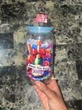 Happy New Year 16oz Plastic Cup| 2025| New Year Celebrations| with straw, lid and cup straw topper