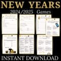 New Years Games Printable New Year's Eve Game Bundle New Year Party Games Family New Years Party Holiday