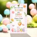 Editable Easter Teacher Gift Tag Easter You're The Best Teacher Any Bunny Could Ask For Gift Tag Easter Appreciation Tag Instant Download E1