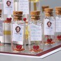Funeral Favors In Bulk, Celebration of Life Gifts for Guests, Forever in Our Hearts, Custom Message in a Bottle, Sympathy Gifts in Boxes