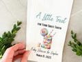 Baby Shower Treat Bags | Personalized Favor Bags | A Little Treat for Your Sweet Tooth | Custom Printed Favor Bags for Guests White or Brown