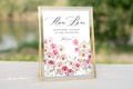 Flower Bar Signs, Make a Bouquet Sign, Spring Bridal Shower, Bridal Shower Favors Sign, Floral Bridal Shower Decor, Pink Flower Stems, LINB2