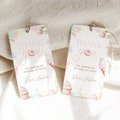 Sweet Donut Birthday Favor Thank You Tag Template, Editable 2nd Birthday Thank You Note, Candy Birthday Girl Printable Tag Candy-001