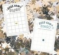2025 Goals Bingo Digital Download, Printable Goal Tracker, Fun Accountability Tool for Achieving Goals, 2025 Vision Board, NYE Party Game
