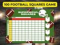 100 Super Football Bowl Squares Football Pool Grid Printable Instant Digital Download Team Fundraiser Football Bowl 2025 New Orleans