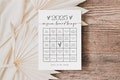 2025 Printable Bingo Card, New Year Party Games, 2025 Vision Board Bingo Card, New Year Bingo, 2025 Manifestation New Year Resolution Goals