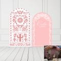 Pink Cielito Lindo Arch Backdrop Cover Mexican Fiesta Wedding Parties Bridal Shower Decorations Baptismx Baby Shower Birthday Party Decor