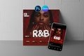 RnB Flyer,Club Flyer, DIY Flyer Template Design, Event Flyer, Party Invitation Flyer, Stripper Party Flyer, Adult Party Flyer Valentines day