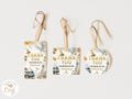 The Chosen One Birthday Thank You Tag, Magic 1st Birthday Party Favor Tag, Wizarding Birthday Favor Tag, School of Magic Party Thank You WD1