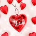 Red Plastic Heart Candy Holder - Valentine's Day Gift - Candy Container Gift - Classroom Party Favor - Children's Valentines Exchange