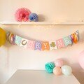 Lucky One Banner, St. Patrick's Day Birthday Banner,Shamrock Birthday, St. Patrick's Day Birthday, One Lucky Pastel