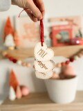 Heart Tag Valentine’s Basket Tags Valentine’s Day Tags Valentine’s Day Bag Tags Custom Name Tag Wood Tags