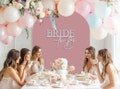 Bride to Be Backdrop Sign, Bridal Shower Decor, Bachelorette Party Decorations, Future Bride, Flower Wall Sign, Future Mrs, Miss to Mrs