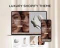 Luxury Premium Shopify Theme Minimal Shopify Website, Shopify 2.0 theme template Website Design, Premium Shopify Theme Landing Page Design