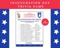 President Inauguration Day Trivia Game - Presidential Oath of Office - President Sworn In Day - Classroom Activity - Teacher Resource