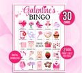 Galentine's Bingo, 30 Galentine's Day Bingo Cards, Galentine's Bingo Cards, Galentine's Party Game, Galentine's Game, Galentine's Activity