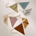 Rainbow Bunting Banner, Birthday Bunting Garland, Neutral Fabric garland, Boho Bunting Banner Garland, Fabric Bunting Garland