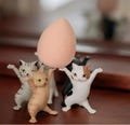 Multicolor Dancing Cats Pen Holder – Cute Cat Pencil Holder, Fun Cat Figurines, Unique Gifts for Cat Lovers, Home Decor, Funny Desk Ornament