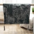 Custom Table Runner, Velvet Textured Table Runner, Modern Table Runner, Runner Rug, Gift For Her, Holiday Table Runner, 13 Different Colors