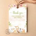 EDITABLE Wild One Favor Tag, WILD ONE Gift Tag, Wild One 1st Birthday Party, Printable Gift Tag, Baby Girl, Wild One Birthday Bundle