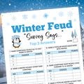 Winter Trivia, Family Feud, Winter Games, Winter Party Games, Winter Class Games, Winter Office Games, Winter Activities for Kids