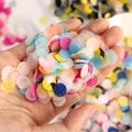Colored Transparent Confetti - Balloon Filler, Wedding Sprinkles Confetti, Mixed Color Confetti, Party Throwing Confetti