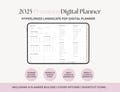 Digital Planner 2025 Individual Planner Builder Landscape GoodNotes Planner Daily Weekly Planner iPad Planner Notability Planner