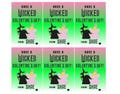 Wicked Valentine Tags, Personalized Valentines, Printed Valentines Card, Wicked Valentines Card
