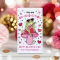 Editable Frog Valentine's Day Gift Tag You Are Un-frog-gettable Frog Valentine's Day Classroom Friend Card Exchange Instant Download VL