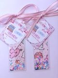 Bookmark Valentine, Valentine's Day Bookmark, Class Party Valentine, Non-Candy Valentine, Kids Valentine, Shaker Valentine