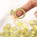 Super Glitter Confetti - Engagement Party Confetti, Ring-Shaped Confetti, Mix Glitter confetti, Throwing Confetti