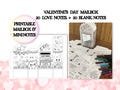 Valentine's Day Mailbox Mini Mail Box With Love Notes Valentine's Day Gift Coloring Paper Craft Kids Valentine's Digital Download US Letter
