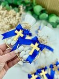 Christening Almond Candy Favor , Custom Baptism Gift, Elegant Thank You Gifts & Unique Treats for Holy Communion Celebrations, Mi Bautizo