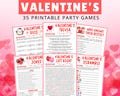 Valentine's Games | Valentine's Party Games | Printable Valentines Games | Galentines Games | Valentines Day Games | Valentine's Party Ideas