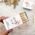 Bulk Galentines Day Match Boxes/Custom Girl Gang Matchboxes/Personalized Matches/Friends Valentine Matchbook Printable/Custom Matchbook Art