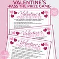 Pass the Prize Valentine's Day Game | Valentines Day Activity | Valentines Pass The Gift Game | Valentine's Day Game | Valentines Party Game